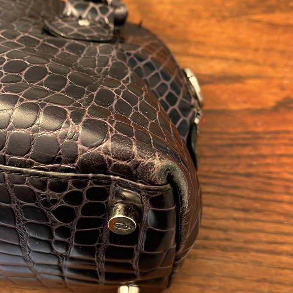 Vintage Oscar De La Renta leather bag - Picture 3 of 14